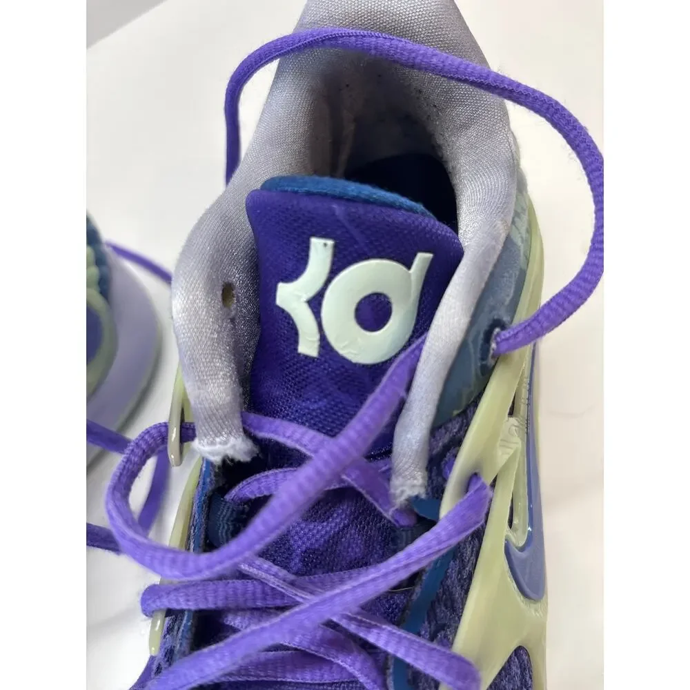 Nike KD 15 Men’s Size 7.5 Purple Green Basketball Shoes DC1975-500